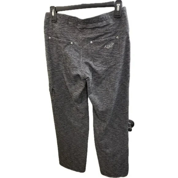 Kuhl Mova Pants 6 Reg Womens Grey Straight Leg Nylon Blend Stretch Pockets - Picture 2 of 16